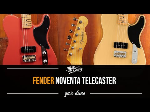 A single pickup MONSTER! The Fender Noventa Telecaster!