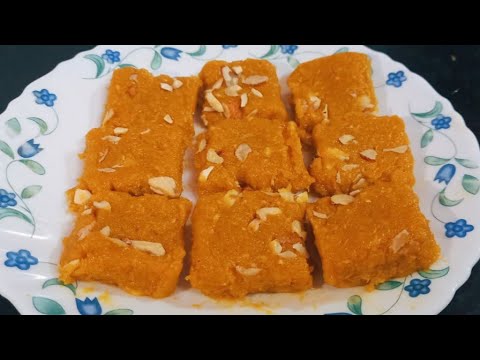 Mango Barfi Recipe| Mango Coconut burfi |Easy Mango Dessert