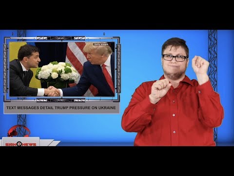Text messages detail Trump pressure on Ukraine (ASL - 10.4.19)
