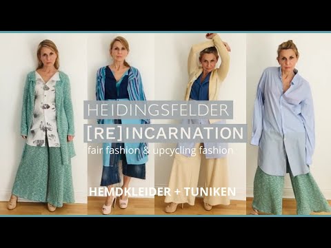 Slow Fashion at its best! Upcycling Fashion meets Fair Fashion- REINCARNATION meets HEIDINGSFELDER!