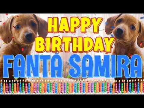 Happy Birthday Fanta Samira! ( Funny Talking Dogs ) What Is Free On My Birthday