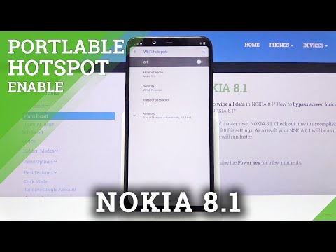 How to Enable Portable Hotspot in NOKIA 8.1 – Network Access Point