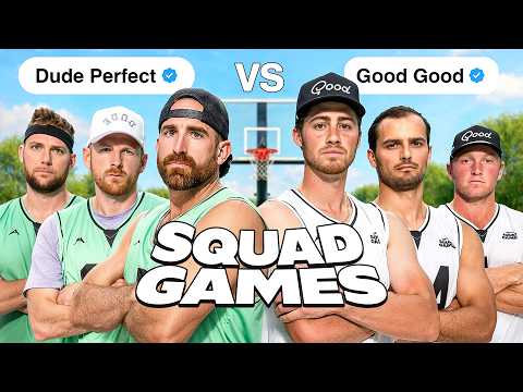 Dude Perfect vs. Good Good in Every Sport | Squad Games