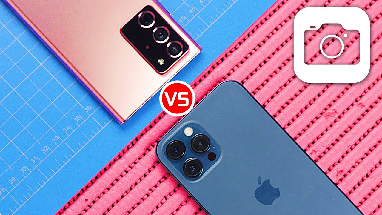 iPhone 12 Pro Max vs Samsung Note 20 Ultra- 4k Camera Comparison