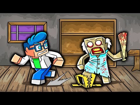 Niall Francis  - Minecraft - GRANNY CAN'T ESCAPE THIS SECRET TRAP! (Granny in Minecraft)