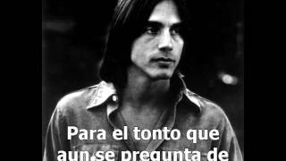 Black and White - Jackson Browne (subtitulos español)