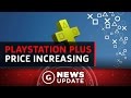 PlayStation Plus Subscription Price Increasing - GS News Update