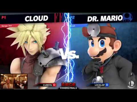 Newcastle Siege #55 - Winners Finals - CurryGoverner (Cloud) vs LocalGP (Dr Mario)
