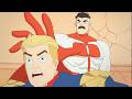 Omni Man VS Homelander FIGHT ANIMATION Invincible VS The Boys