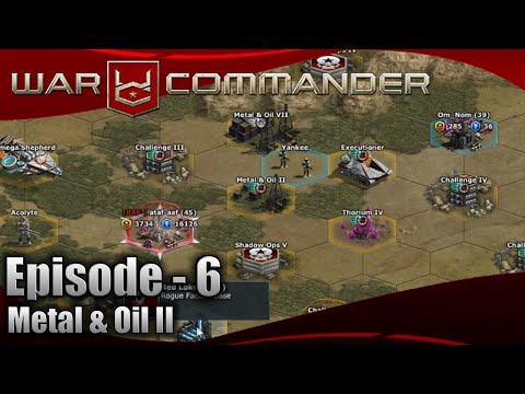 War Commander - Metal & Oil II for Low Level Players (2020)