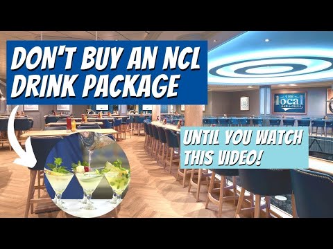 Complete Guide to Norwegian Cruise Line Drink Packages 2023! - Watch Before You Buy!