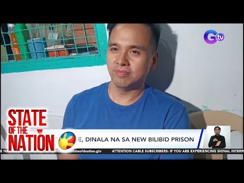 Cedric Lee, dinala na sa New Bilibid Prison SONA