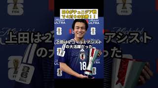 日本代表がチュニジア戦で4対0の快勝！！ #サッカー #サッカー日本代表 #チュニジア #上田綺世 #伊東純也 #鎌田大地