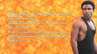 Childish Gambino - American Royalty (ft. RZA) - Lyrics