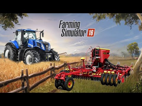 Fs 16 Seeding Seeds ! Farming Simulator 16 | timelapse #fs16
