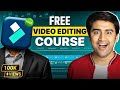 FREE Video Editing Course Wondershare Filmora 15 With Ai Tutorial Hindi
