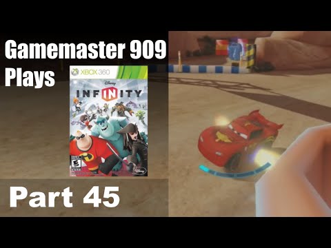Gamemaster 909 Plays Disney Infinity: Part 45- Cars Play Set Challenges (5/5)