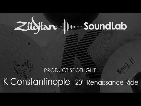 Zildjian K1118 20" K Constantinople Renaissance Ride Cymbal w/ Video Link image 2