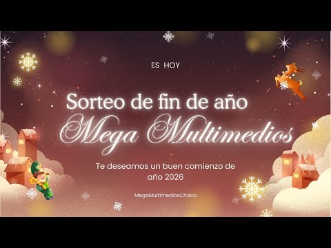MEGA SORTEO DE FIN DE AÑO
