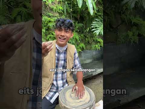 Si Mahpud mantap banget skillnya  #pottery #drama #potteryclay