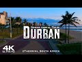 DURBAN 2024 🇿🇦 Drone Aerial 4K | eThekwini KwaZulu-Natal South Africa
