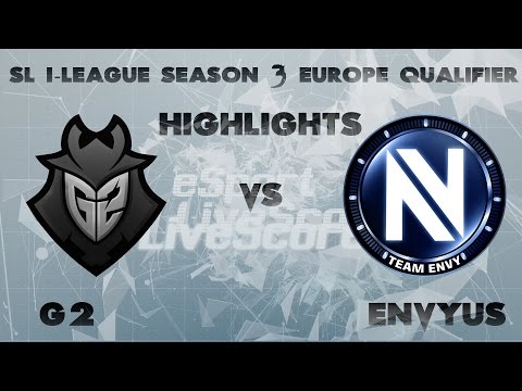 G2 vs ENVYUS @ SL i-League Season 3 Europe Qualifier