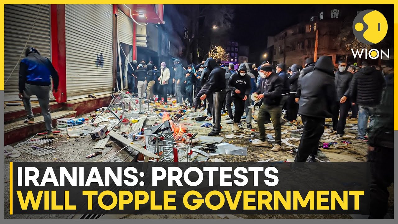 Iran Protests: Protesters March to Tehran Despite Blackout, Chant Slogans | WION News