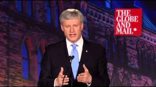 Harper was talking about refusing certain health treatments to refugee claimants who are rejected. 
"I think that's something that most new, and existing, and old stock Canadians agree with," said Harper.
This sparked immediate controversy online. Critics alleged Harper was sending a dog whistle message that "old stock" meant white people.
Others interpreted the remark to mean any people who have been in Canada for a long time, regardless of race.
Harper was the only leader who refused to face the media after the debate, so there was no chance to ask him about the remark.