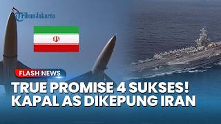 USS Abraham Lincoln Terkepung! Iran Luncurkan Rudal Qader Dan Drone Maut Serang Kapal Induk Amerika