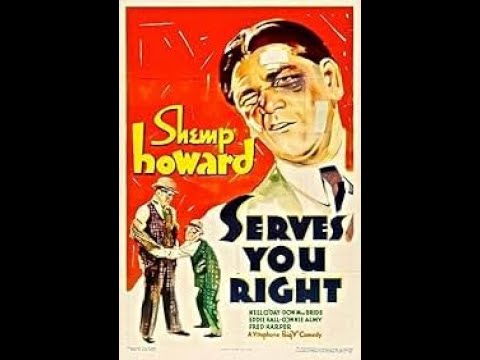 Serves You Right (1935) Shemp Colorized Classics Channel