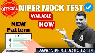 NIPER JEE 2024 - Official Mock Test Available Now | Major Changes? | MS, M. Tech. | By Dr. Puspendra