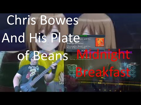 Chris Bowes and his Plate of Beans-Midnight Breakfast