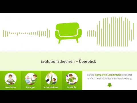 Evolutionstheorien – Überblick einfach erklärt | sofatutor