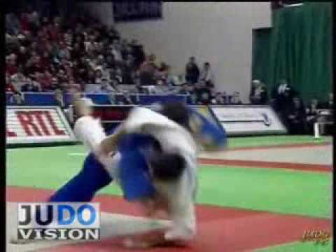 JUDO 1998 Tournois de Paris: Christophe Massina (FRA) - Giuseppe Maddaloni (ITA)