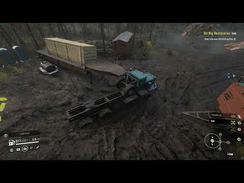 SnowRunner | Oil Rig Restoration | Pacific P12, Azov 64131