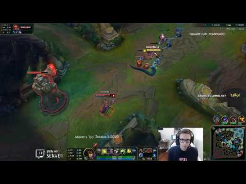 Bjergsen Cassiopeia #2 Full Gameplay  Season 7