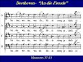 Soprano Beethoven An die Freude Ode to Joy ...