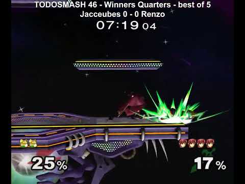 TODOSMASH 46 - Renzo (Marth) vs Jacceubes (Fox) - Winners Quarters