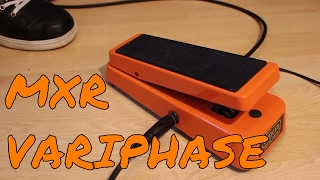 Video thumbnail for MXR Variphase CP001 - A Phase 90 in Wah Clothing?! - Demo & Review by Dan Leggatt