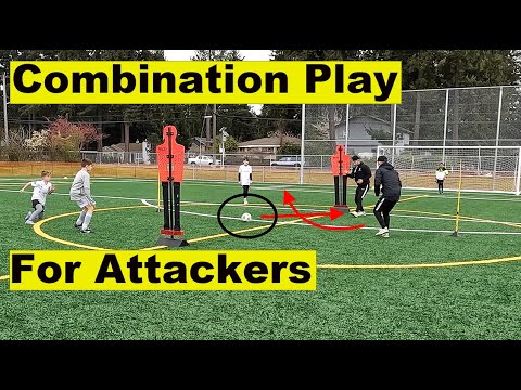 How We Coached Attacking Combination Play | Full Training Session in USA | Joner Football