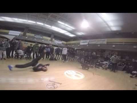 New Year Battle 2017 - windmill content - bboy Majko