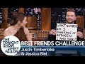 Best Friends Challenge with Justin Timberlake and Jessica Biel