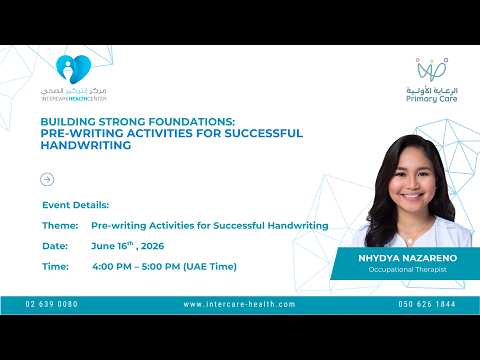 Building Strong Foundations: Pre-writing Activities for Successful Handwriting | Nhydya Nazareno - OT