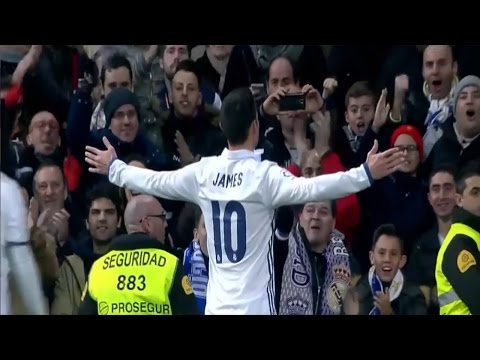 GOL DE JAMES. REAL MADRID VS SEVILLA