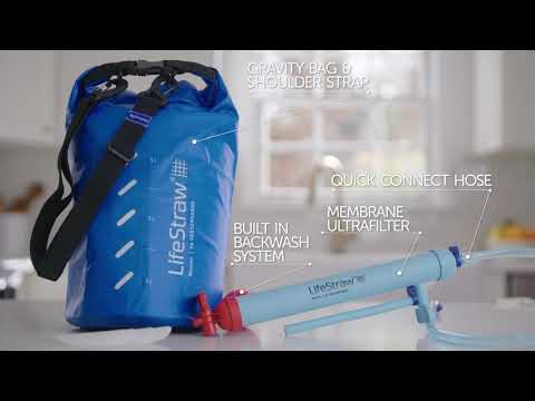 Lifestraw mission 12 ltr gravity filter portable water purif...