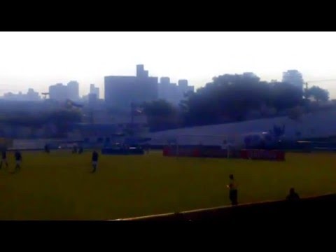 Santo André 2 x 1 São Caetano - gol de Branquinho filmado da arquibancada (HD)