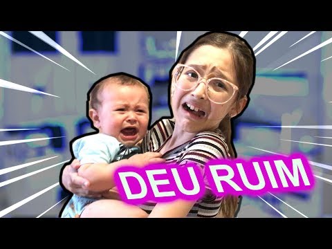 VIREI BABÁ POR UM DIA!! 100% REAL - NANNY FOR A DAY