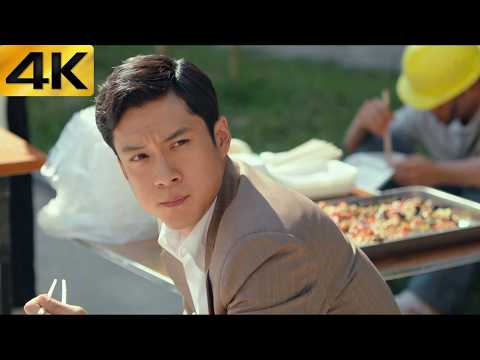 【4K】Broke Guy Mocked for Eating Street Food by Mother-in-Law,Next Day He Signs a Million-Dollar Deal