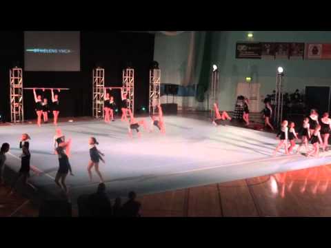 St Helens YMCA Gymnastic display team