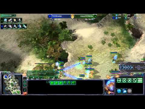 Strelok (T) vs Mana (P) - G1 - StarCraft 2 - SC2008